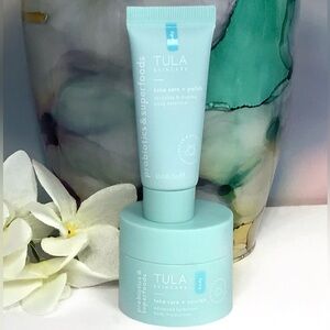 🔴*5/$20! TULA Mini Body Skincare Set: Body Scrub & Moisturizer 15g ea *NEW!